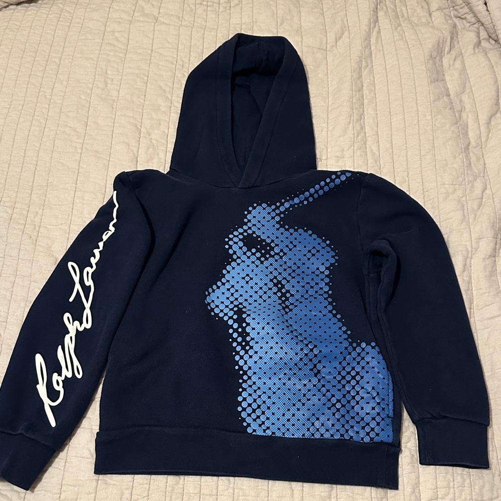 Polo by Ralph Lauren Kids Hoodie - Navy and Blue